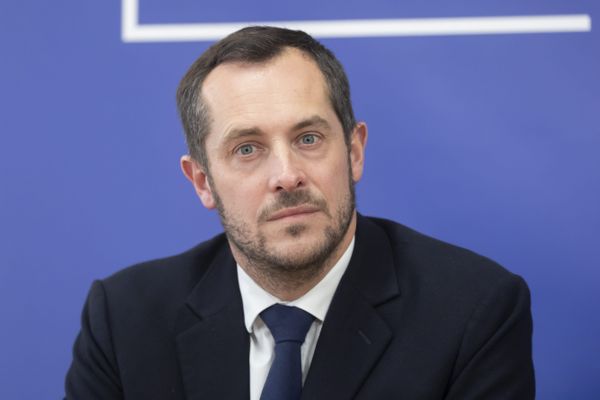 Nicolas Bay, eurodéputé et conseiller régional de Normandie, en novembre 2023, à Paris.