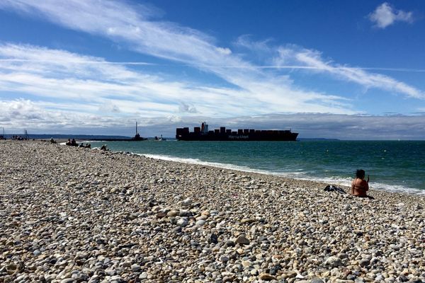 La plage du Havre