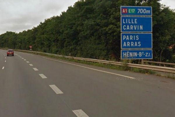 L'A21 (rocade minière) actuellement en travaux. 