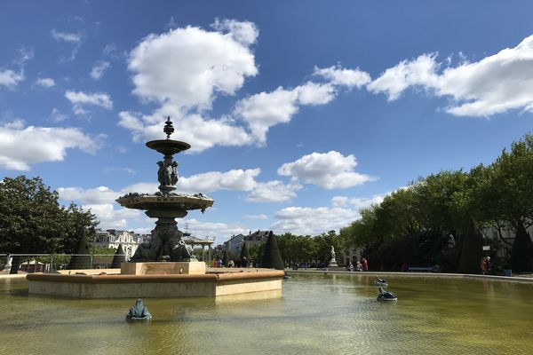 Angers le jardin du Mail