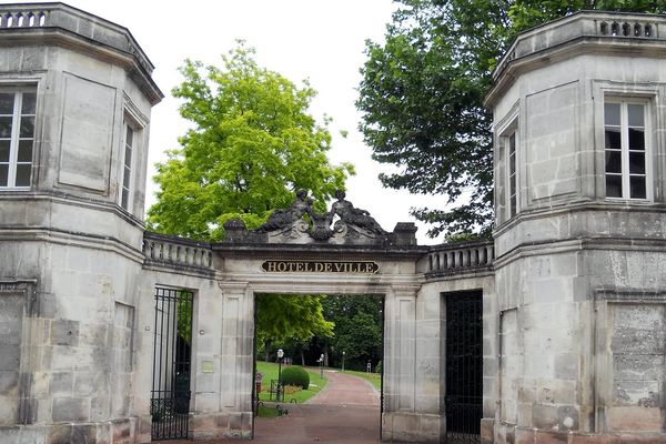 L'hôtel de ville de Cognac en Charente.