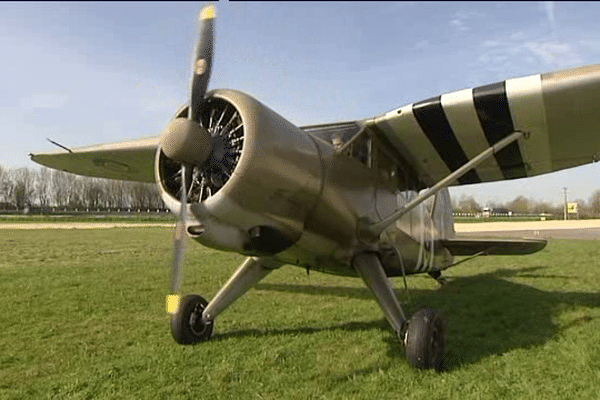 Ce Stinson Reliant a été construit en 1943. C'est le seul exemplaire en Europe.