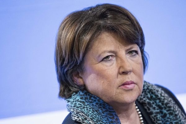 Martine Aubry, maire de Lille, le 9 avril 2013 aux Rencontres Quai d'Orsay - Entreprises