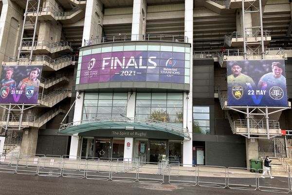 L'entrée du stade de Twickenham