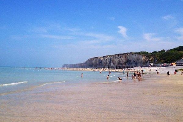 La plage de Veules-les-Roses