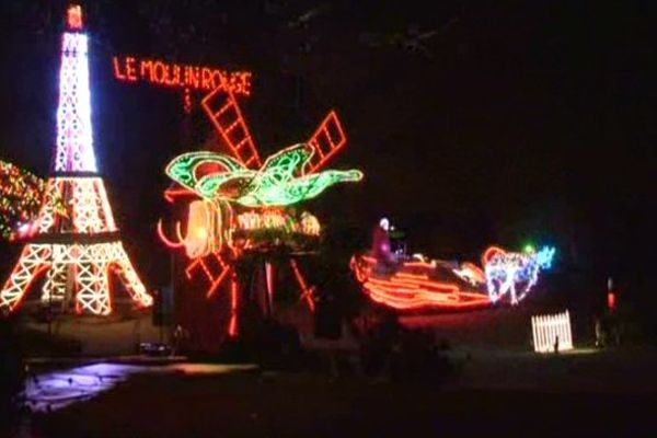 Thury-Sous-Clermont (60) : les illuminations de Claude Jérôme