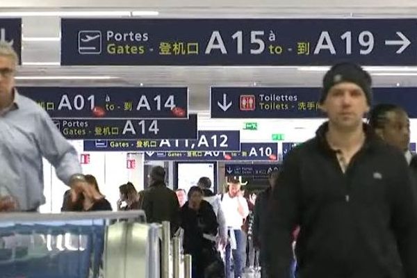 L'intérieur de l'aéroport d'Orly.