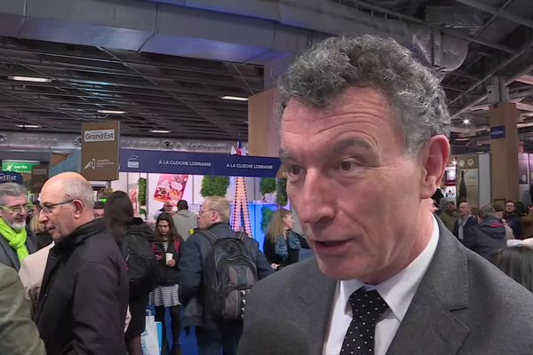 Franck Leroy au salon international de l'agriculture 2024