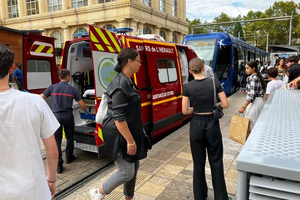 Un accident s'est produit samedi 14 octobre sur la ligne 1 du tramway en centre-ville de Montpellier. La circulation est coupée dans le sens Antigone vers Odysseum. Une jeune fille est blessée