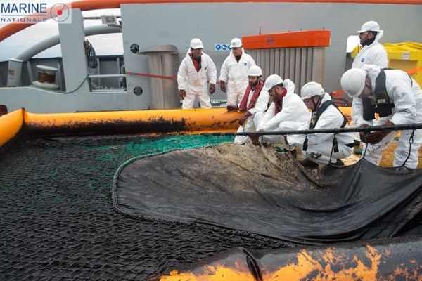 exemple d'un chalut Thomsea inventé et fabriqué en Vendée, utilisé actuellement en mer au large de La Rochelle