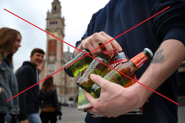 L'alcool sera interdit sur la voie public, ce week-end, à partir de 20h. 