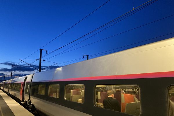 Le TGV qui arrivait à 8h51 à Paris sera décalé à 10h24.