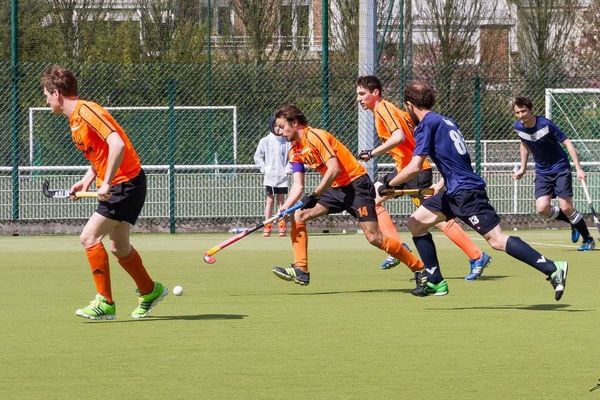 Les joueurs de l'Iris Hockey Lambersart