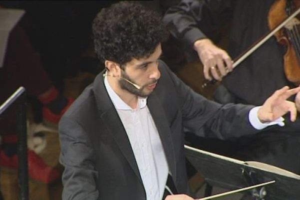 Marc Hajjar, l'un des 20 finalistes au concours international de jeunes chefs d'orchestre