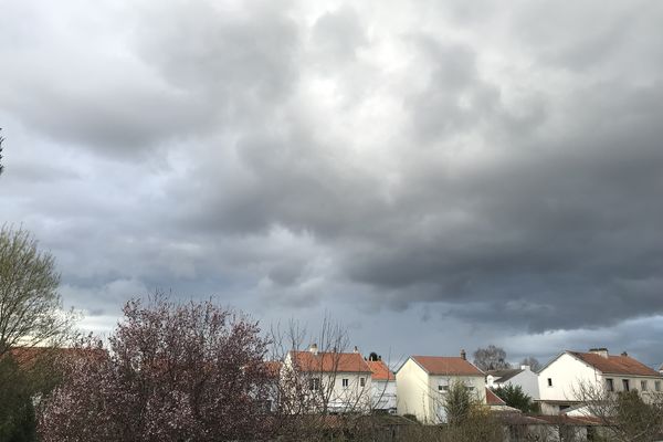 Un ciel bien nuageux aujourd'hui.