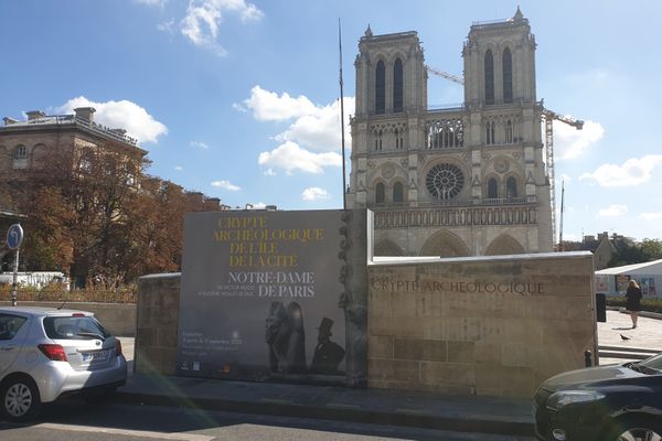 La crypte ouvre ses portes au public le 9 septembre avec sa nouvelles exposition : Notre-Dame de Paris, de Victor Hugo à Eugène Viollet-le-Duc.