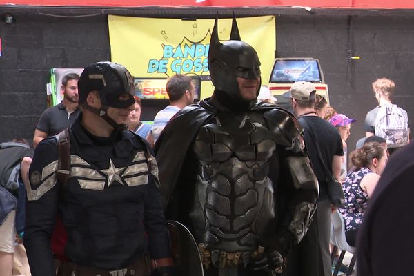 Batman et Captain America sont même présents au festival !