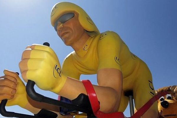 Le maillot jaune de la caravane publicitaire