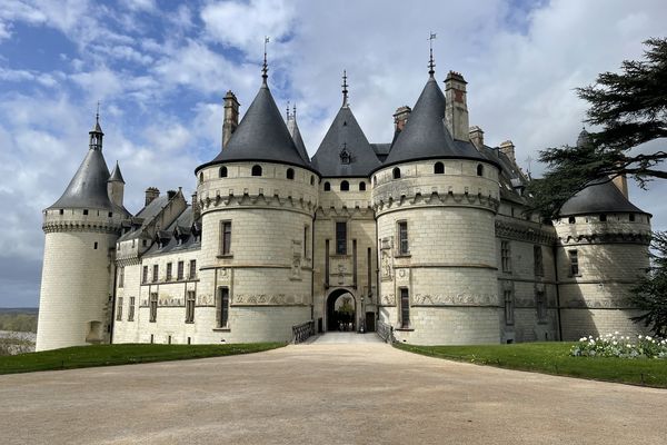 Le château de Chaumont-sur-Loire, propriété de la princesse de Broglie