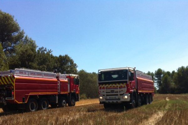 Pompiers pré-positionnés, en alerte