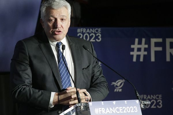 Claude Atcher, directeur du projet de candidature de la France au Mondial de rugby 2023.