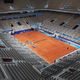 Le Court Philippe-Chatrier à Roland Garros dans le 16e arrondissement de Paris.