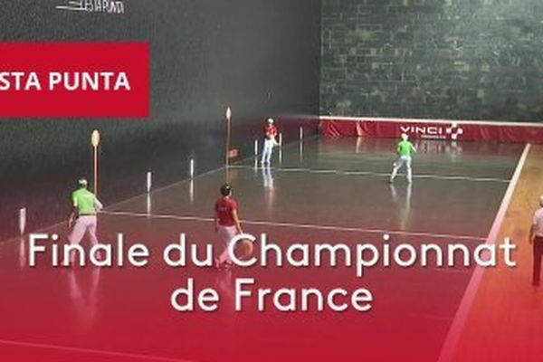 Le titre de champion de France de Cesta Punta se jouera entre Biarritz (BAC) et Saint-Jean de Luz cette année.