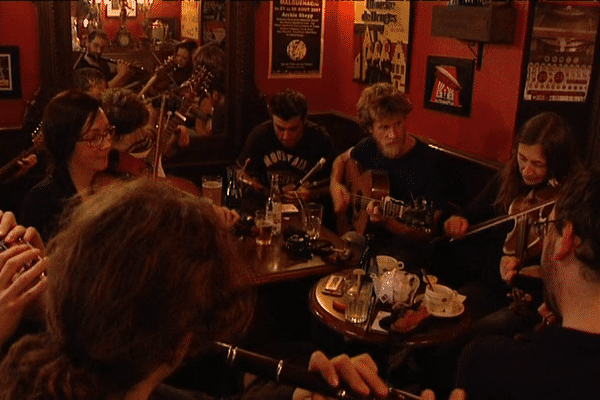 Boeuf de musique irlandaise à Rennes