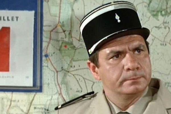 Galabru dans "Le gendarme se marie"