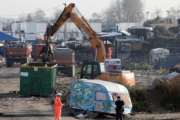 Le démantèlement de la "Jungle" de Calais avait eu lieu en octobre 2016.