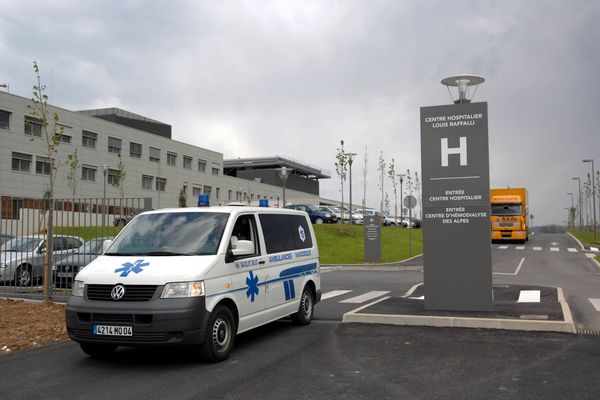 Le centre hospitalier Louis Raffali à Manosque