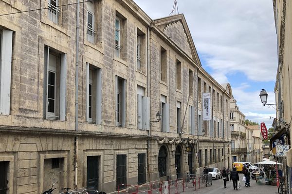 Le bâtiment de l'Académie de Montpellier, rue de l'université à Montpellier.