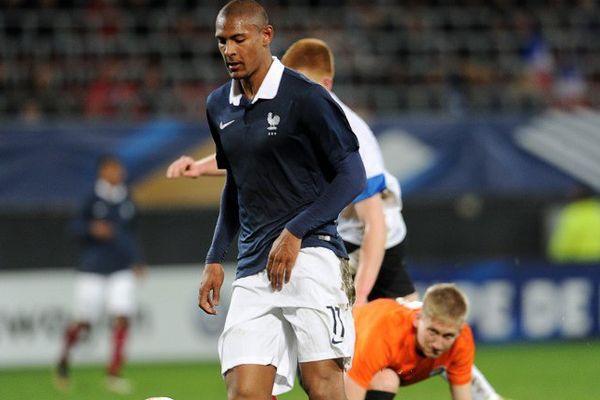 Sébastien Haller auteur d'un triplé hier soir au Stade du Hainaut de Valenciennes. 