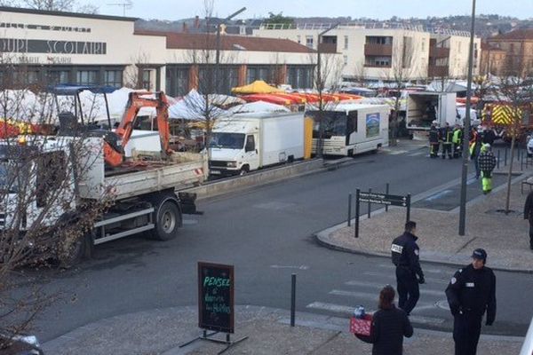 Le marché de Saint-Juéry (81) a été complètement évacué ce jeudi matin après une fuite de gaz