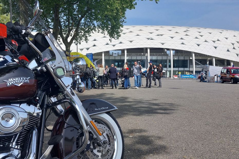 bikers mobilize in Limoges