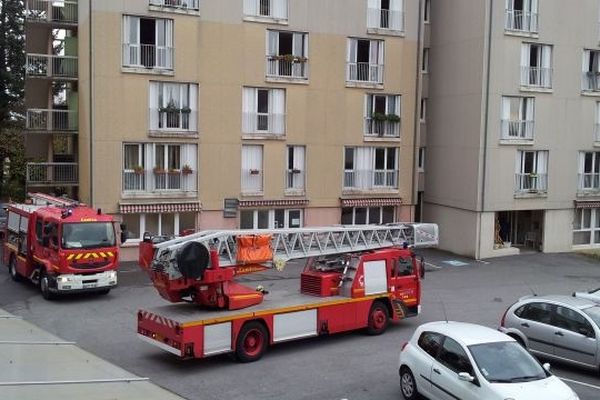 Les pompiers ont déployé d'importants moyens.