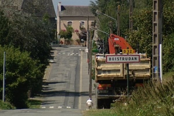 La petite commune de Boistrudan, au sud de l'Ille et Vilaine