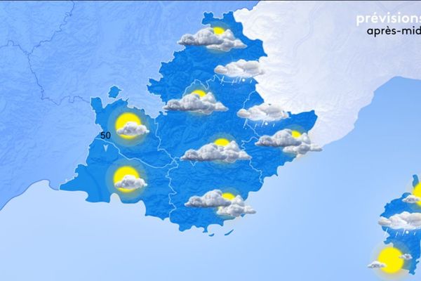 Prévisions Météo France pour lundi 30 mars