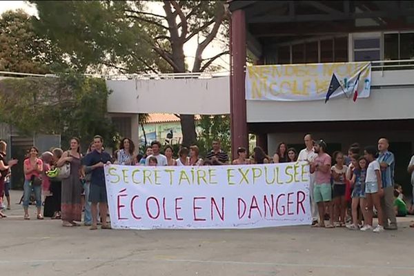 Parents et enseignants occupent l'école Sibelius/Pottier de Montpellier