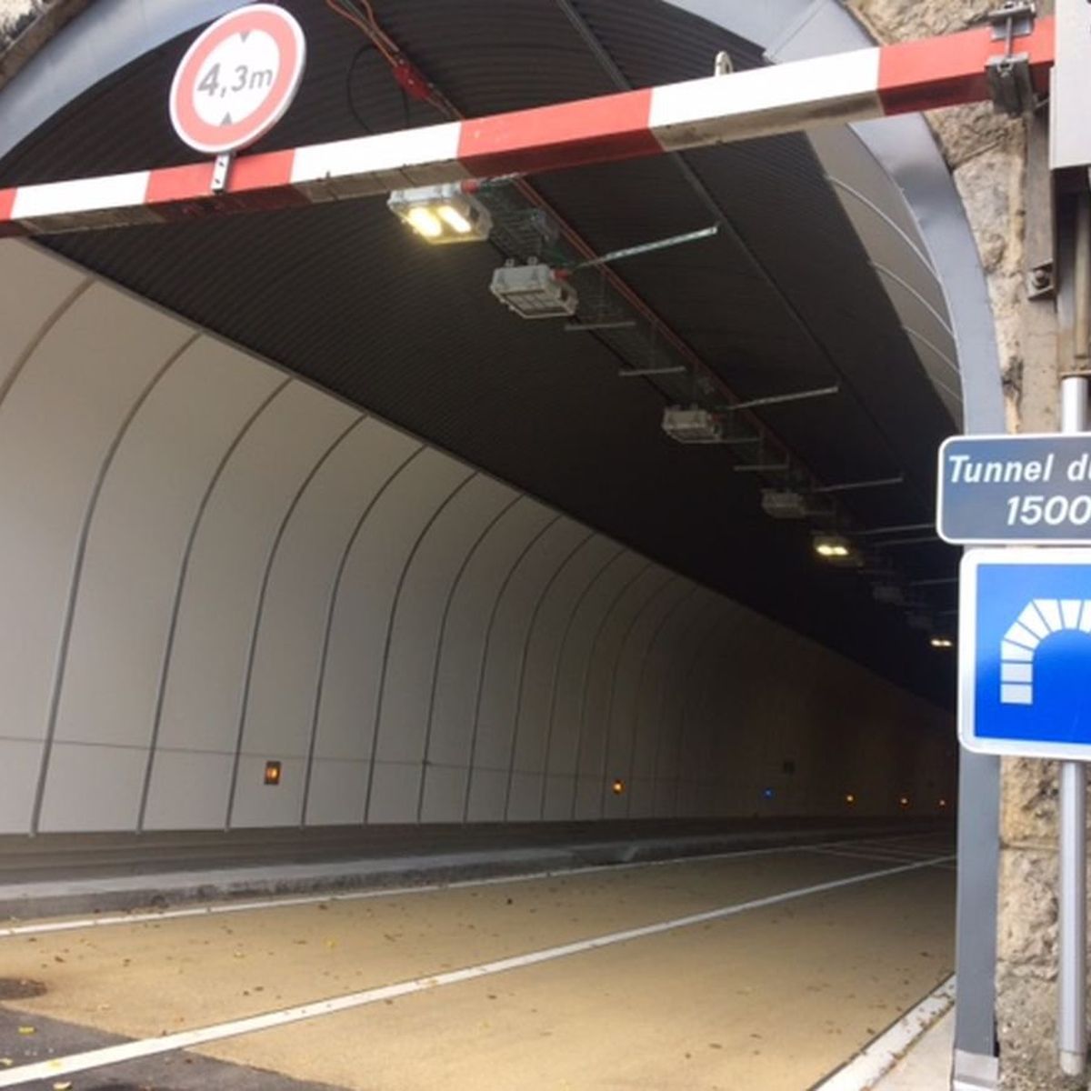 En Savoie Fin Des Travaux Dans Le Tunnel Du Chat