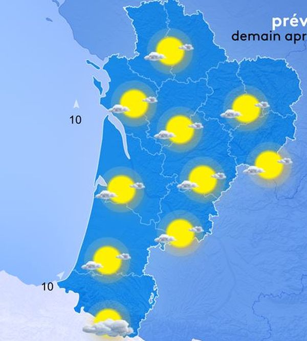 Les Previsions Meteo France 3 Nouvelle Aquitaine Du Mercredi 17 Fevrier