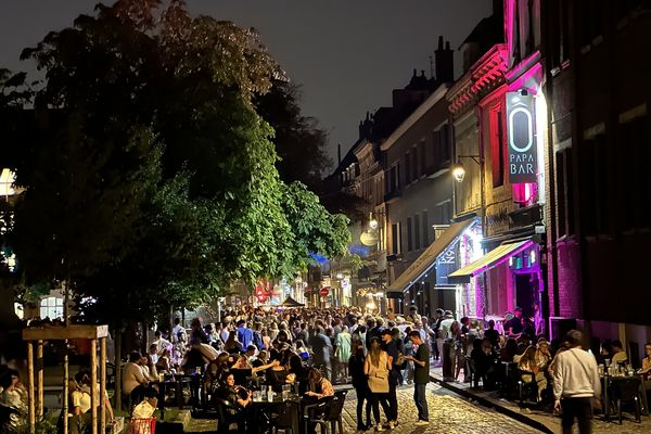 La Braderie de Lille 2023, la nuit...