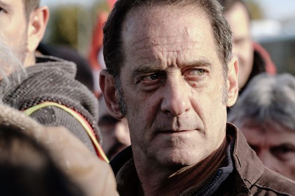 Vincent Lindon tient le rôle principal d'"En Guerre". 