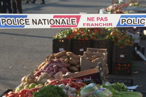 Le parking des Halles de la Paillade, lieu récurrent de vente à la sauvette.