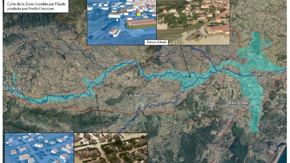 Inondations Dans L Aude Comprendre La Violence Du Phenomene Et La Gravite Des Degats En 4 Cartes