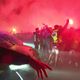 Deux mille supporters attendaient les verts pour les féliciter. Une liesse qui a occasioné de nombreux dégats à l'éaroport.