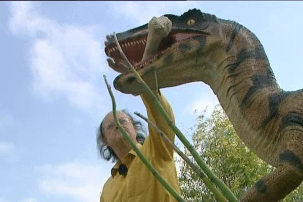 Certains collectionnent les nains de jardin. Pour Jean-Yves Chatellier, ce sont les dinosaures !