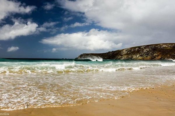 Camaret en cette fin mars. Une photo de Pauline Horellou