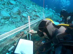 Des fouilles archéologiques sous-marines sont menées au large d'Ajaccio.