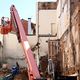 Travaux de destruction après l'effondrement d'un immeuble situé rue Saint-Rome, dans le cœur historique de la ville de Toulouse. Une nouvelle étude sur le bâti dégradée a été décidée.